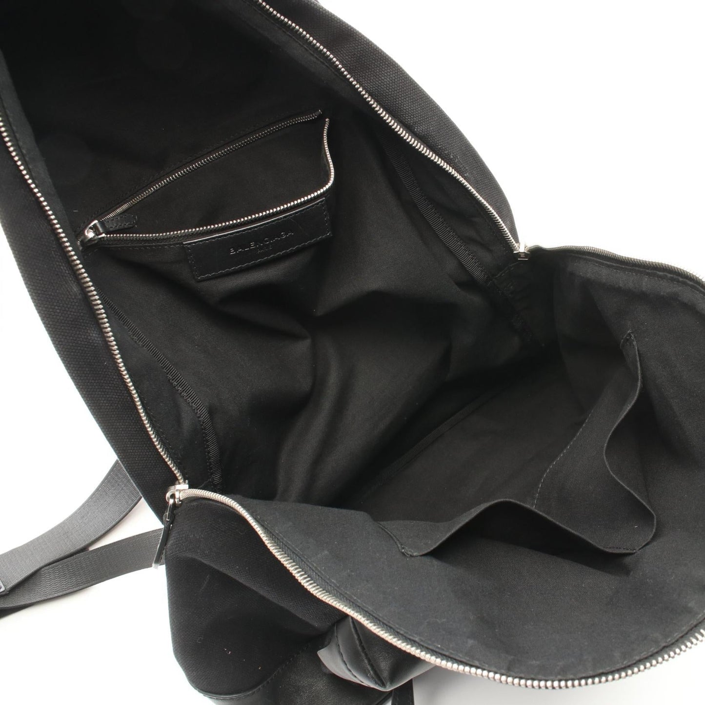 Balenciaga Canvas Leather Backpack 392007