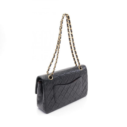 Chanel Matelasse W Flap Lambskin Shoulder Bag