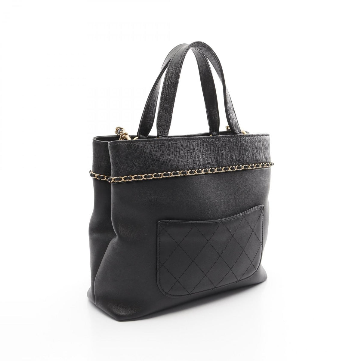 Chanel Coco Mark Matelasse Grained Calfskin Shoulder Bag