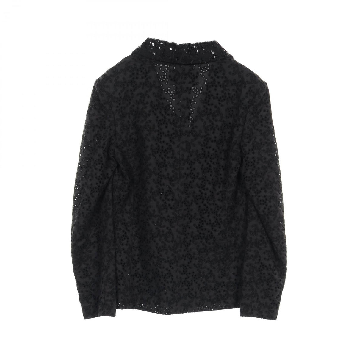 Chanel Coco Mark Eyelet Cotton/Polyester Outerwear