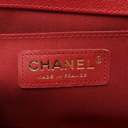 Chanel Boy Chanel Grained Calfskin Shoulder Bag