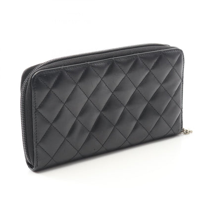Chanel Cambon Line Leather Long Wallet
