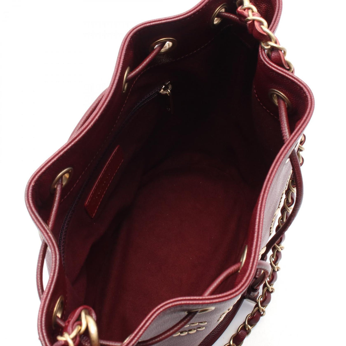 Chanel Deauville Caviar Skin Shoulder Bag