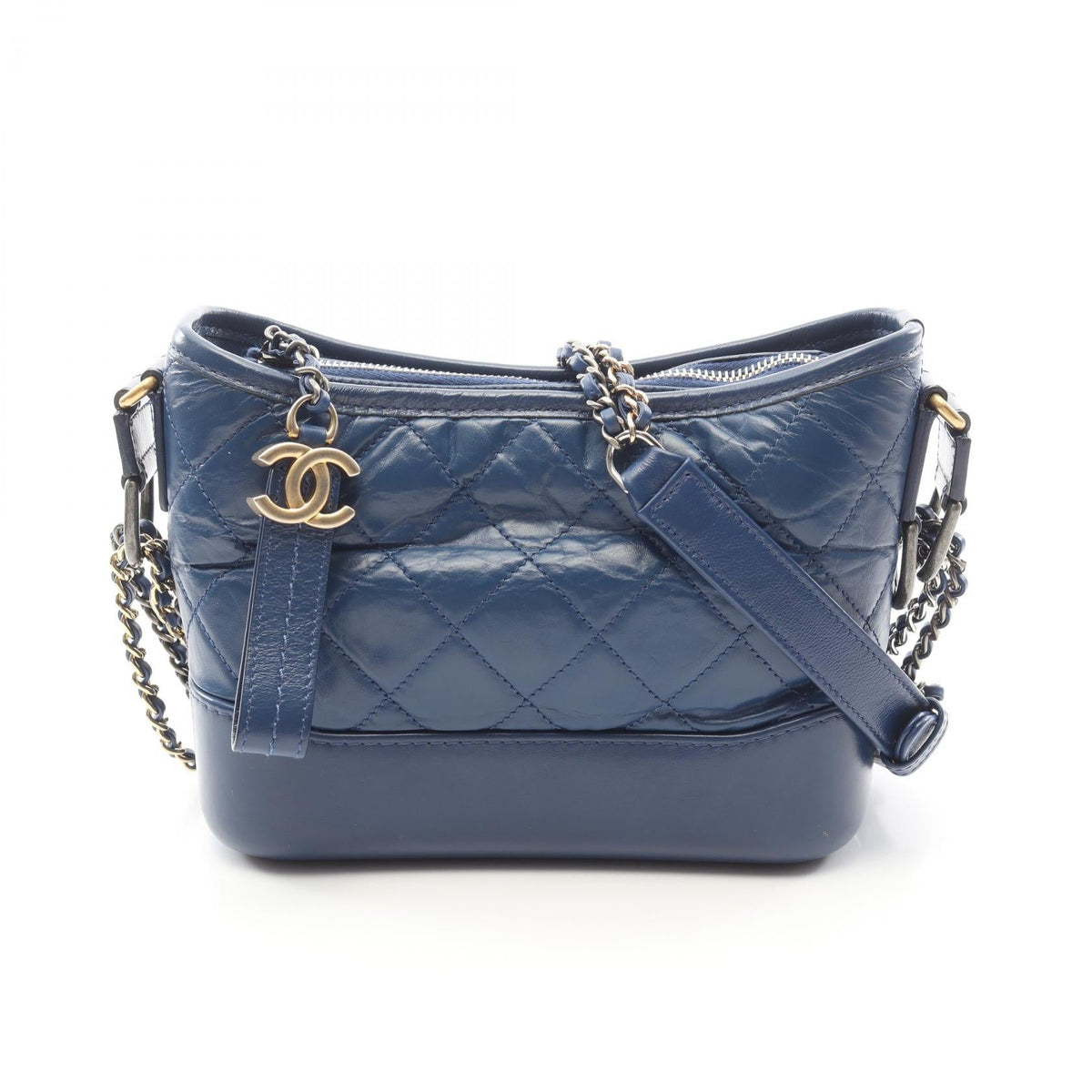 Chanel Gabrielle de Chanel Small Hobo Bag Leather Shoulder Bag