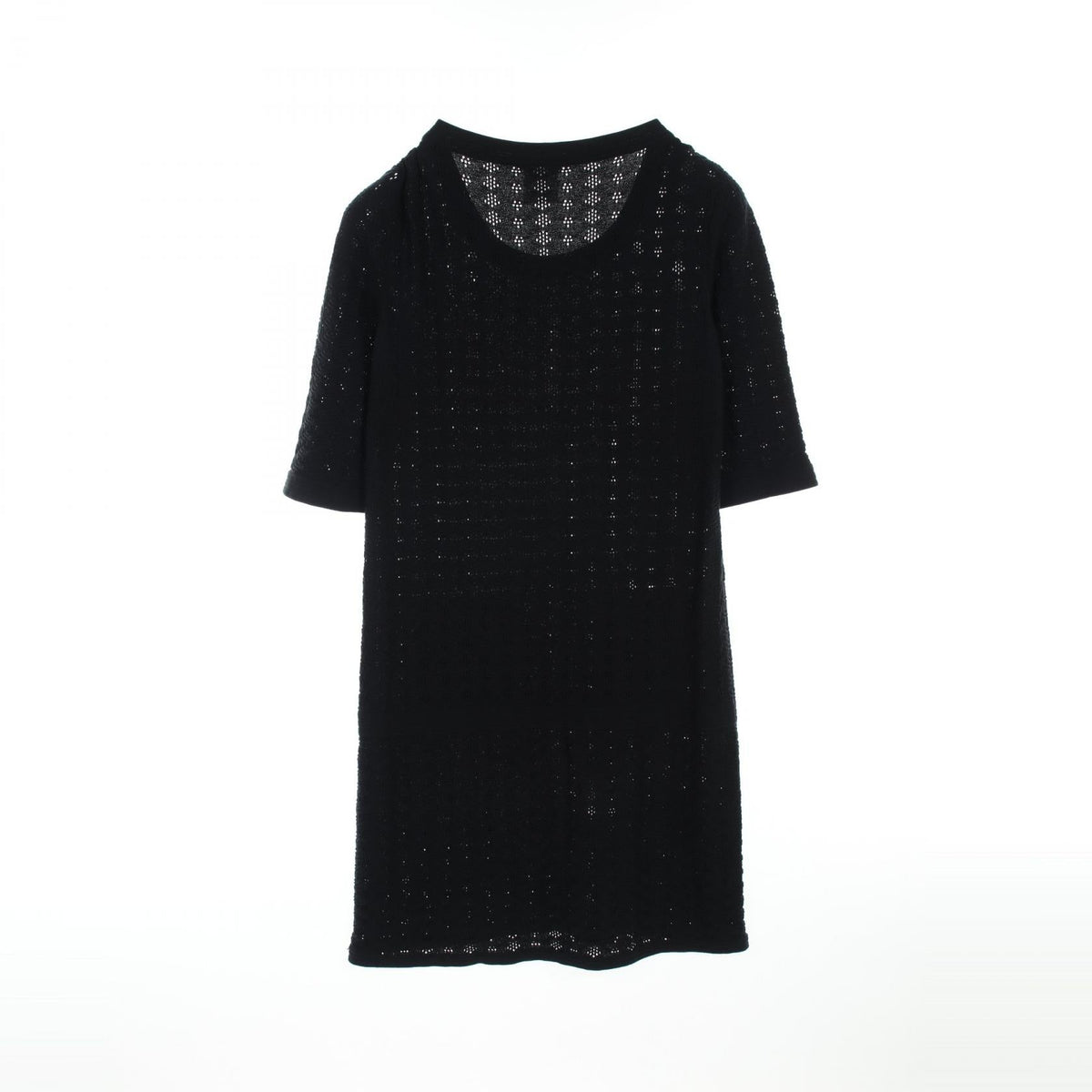 Chanel Coco Mark Button Cotton Dress