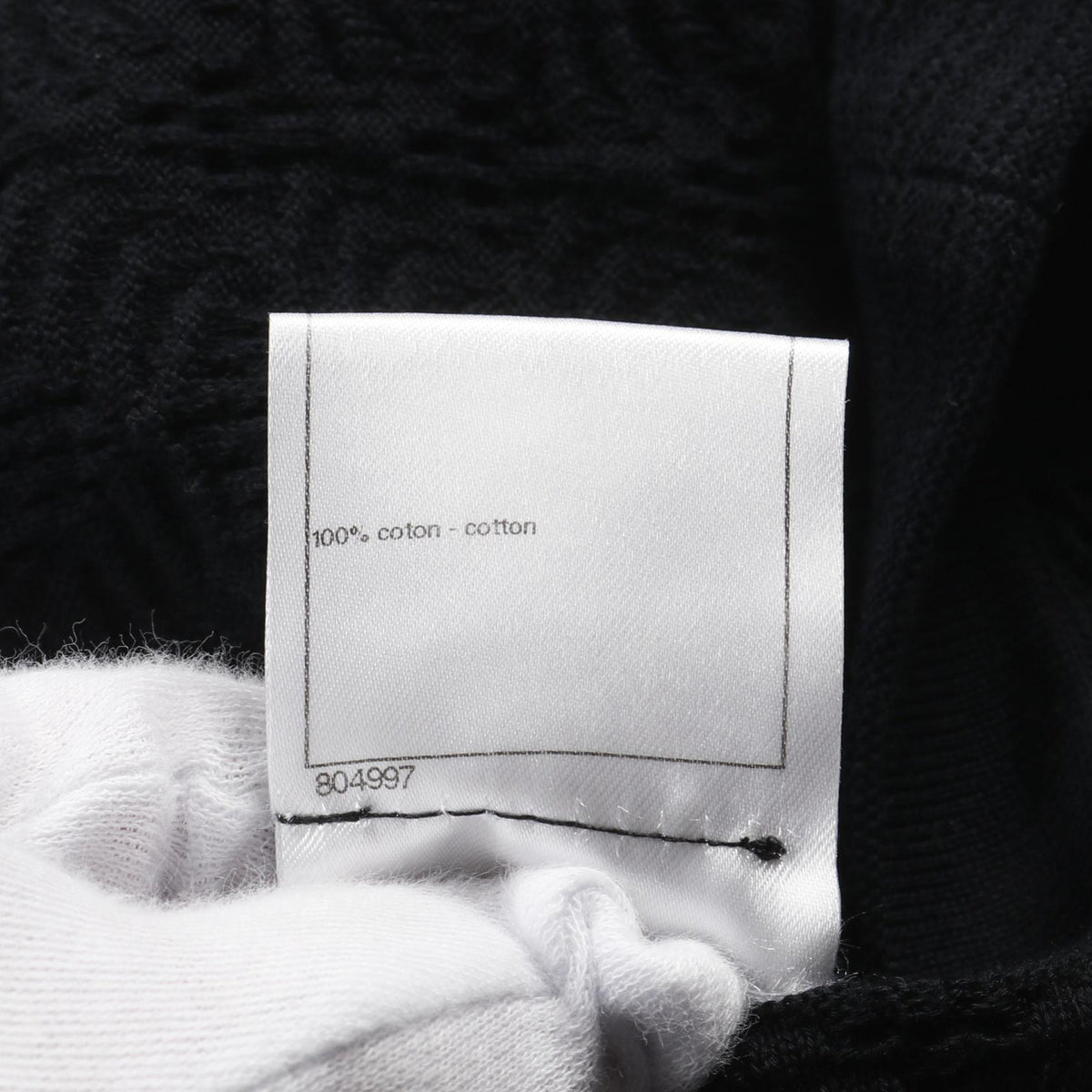 Chanel Coco Mark Button Cotton Dress