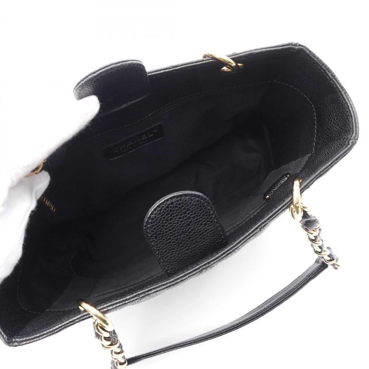 Chanel Matelasse PST Caviar Skin Tote Bag