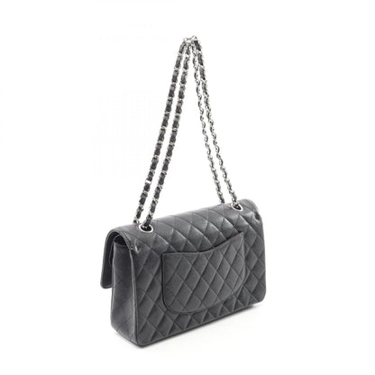 Chanel Matelasse W Flap Caviar Skin Shoulder Bag
