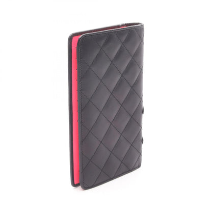 Chanel Cambon Line Leather Long Wallet