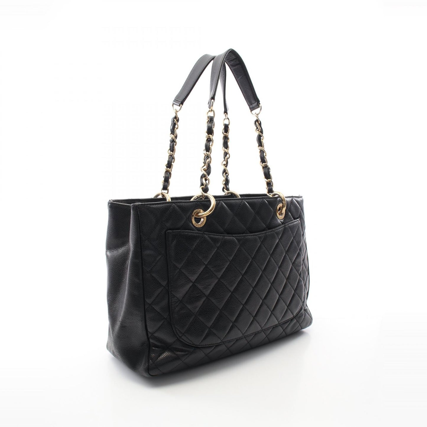 Chanel Matelasse Grand Shopping Tote Bag Caviar Skin Tote Bag