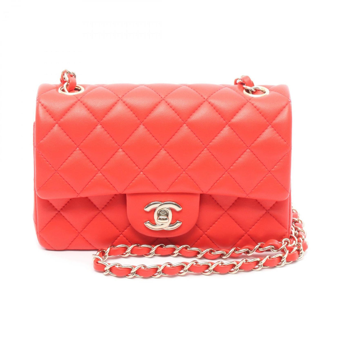 Chanel Mini Matelasse Leather Shoulder Bag