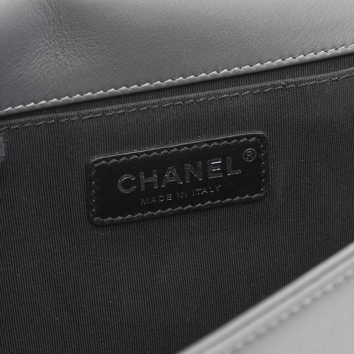Chanel Boy Chanel Fabric Leather Shoulder Bag