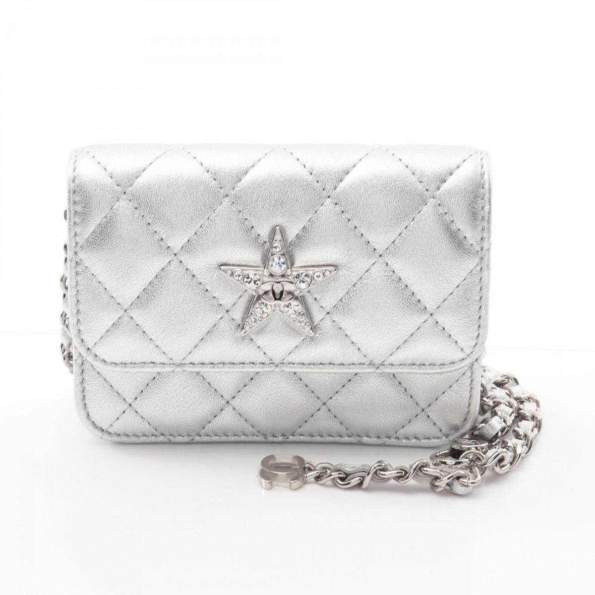 Chanel Matelasse Star Motif Lambskin Shoulder Bag