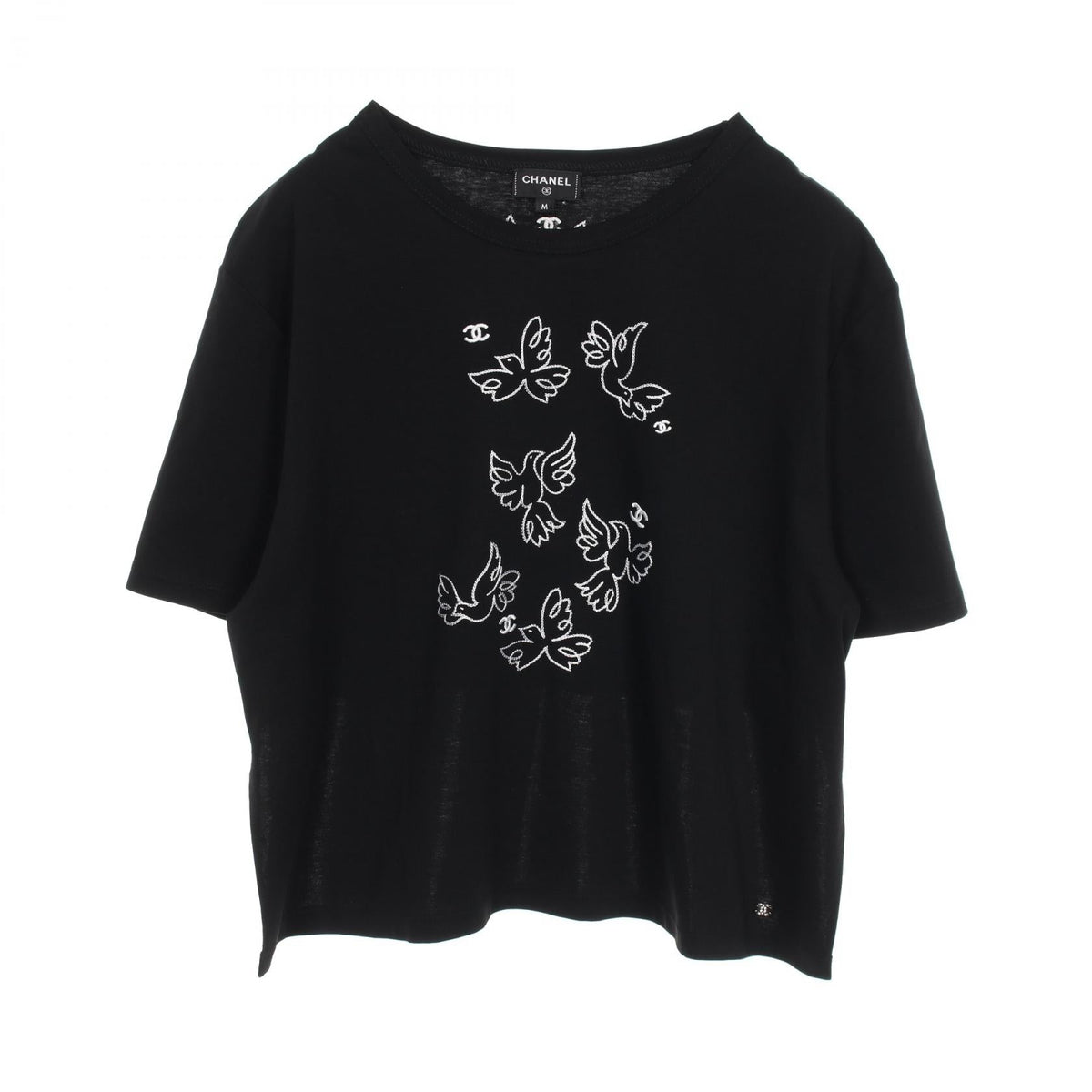 Chanel Jean Cocteau Coco Mark Cotton Top