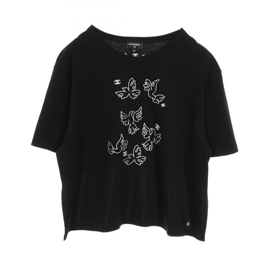 Chanel Jean Cocteau Coco Mark Cotton Top