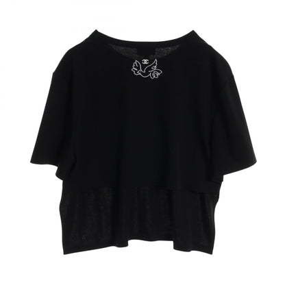 Chanel Jean Cocteau Coco Mark Cotton Top