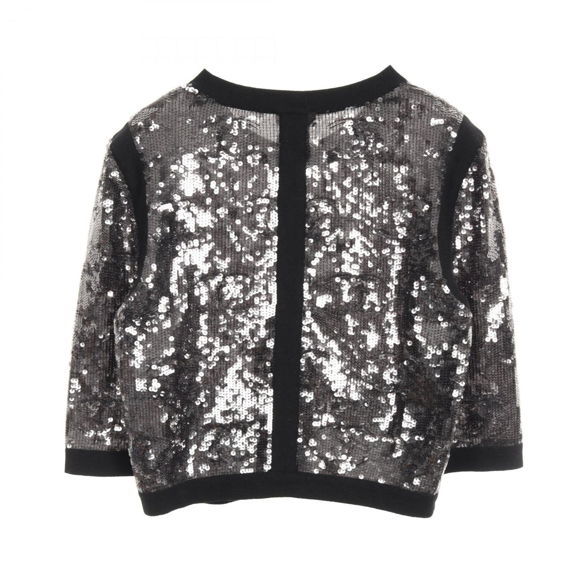 Chanel Coco Mark Sequin Nylon Cotton Jacket