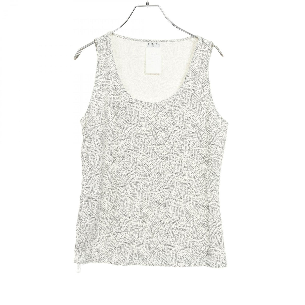 Chanel Logo Allover Nylon Tank Top