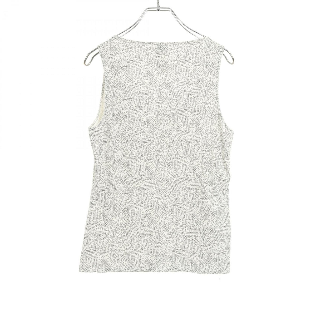 Chanel Logo Allover Nylon Tank Top