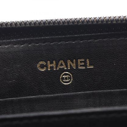 Chanel Coco Mark Calfskin Long Wallet