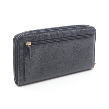 Chanel Coco Mark Caviar Skin Long Wallet