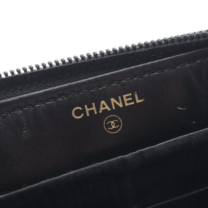 Chanel Coco Mark Caviar Skin Long Wallet