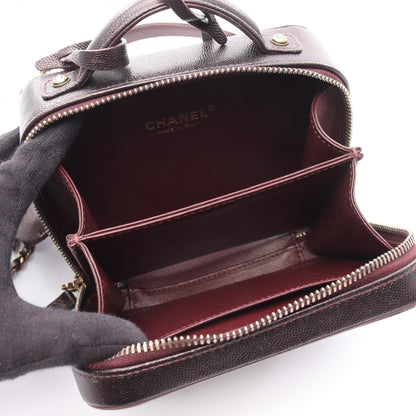 Chanel CC Filigree Grained Calfskin 2way bag
