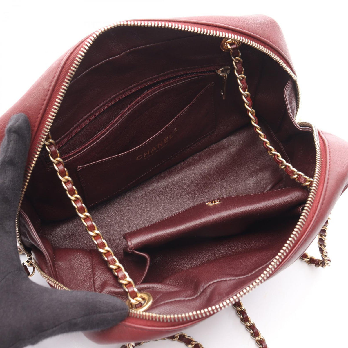 Chanel Coco Mark Calfskin Shoulder Bag