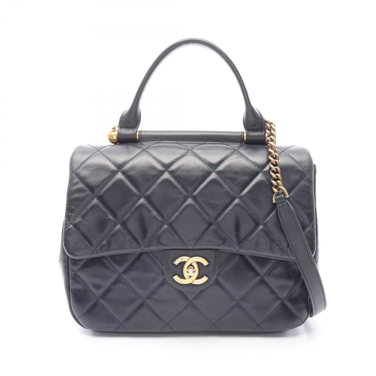 Chanel Matelasse Lambskin 2way Shoulder Bag