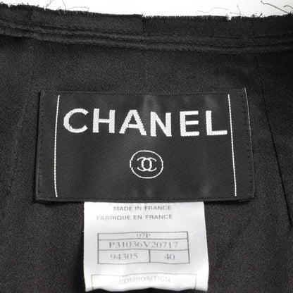 Chanel Coco Mark Button Wool Jacket