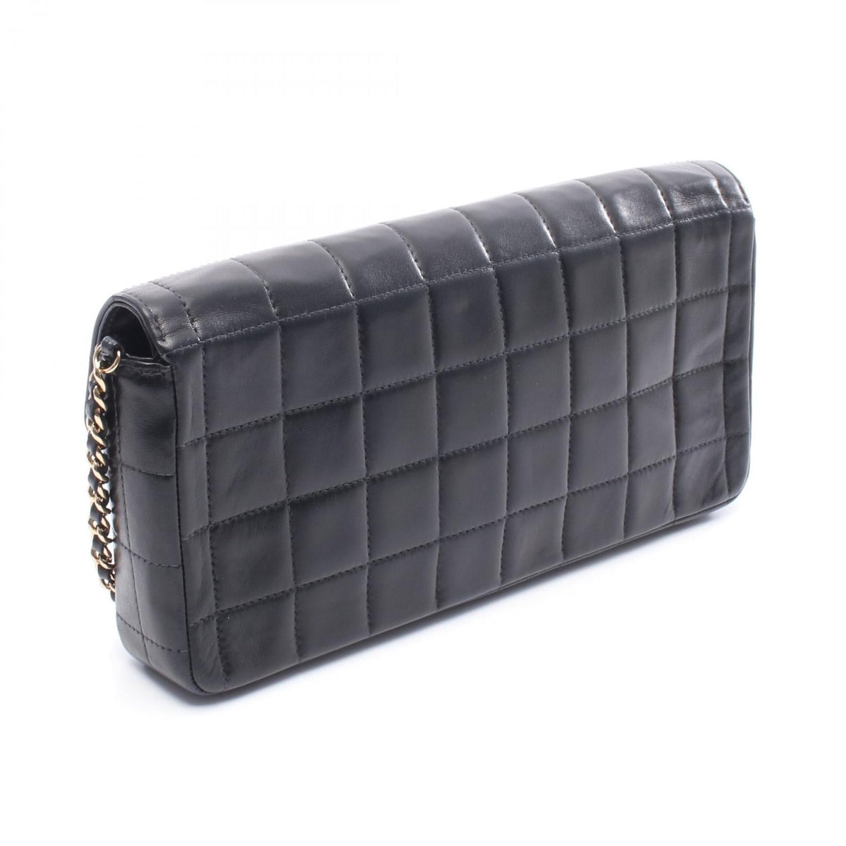 Chanel Choco Bar Lambskin Shoulder Bag