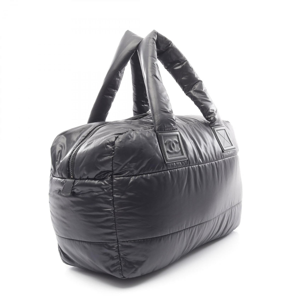 Chanel Coco Cocoon Nylon Boston Bag