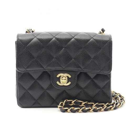 Chanel Mini Matelasse Caviar Skin Shoulder Bag