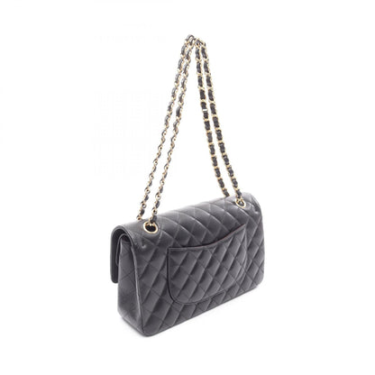 Chanel Matelasse W Flap Caviar Skin Shoulder Bag
