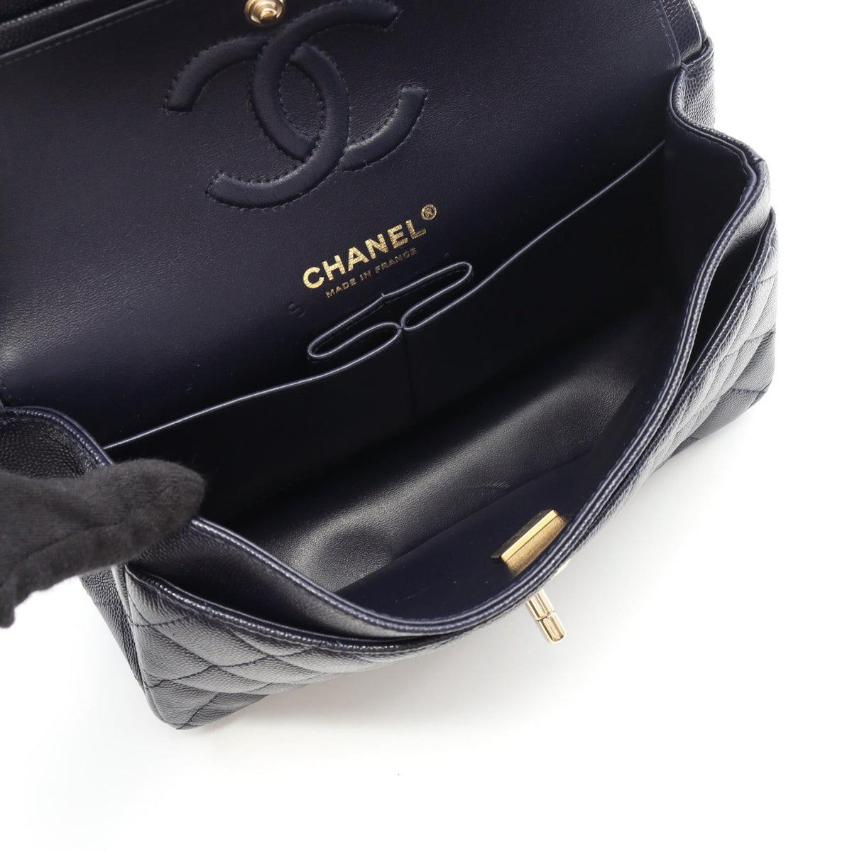 Chanel Matelasse Caviar Skin Shoulder Bag