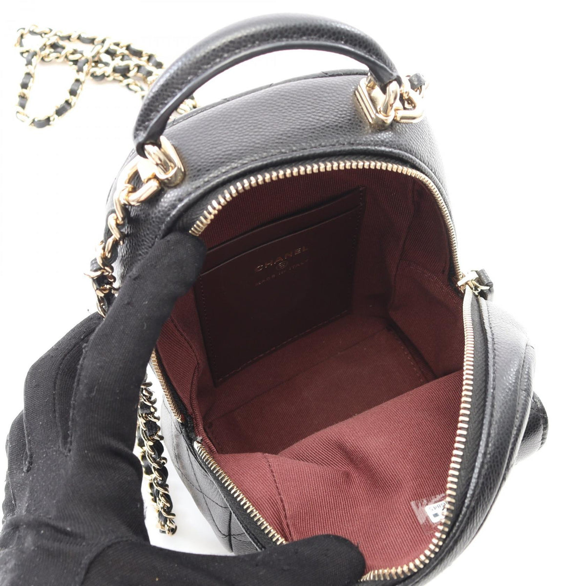 Chanel Matelasse Caviar Skin Backpack