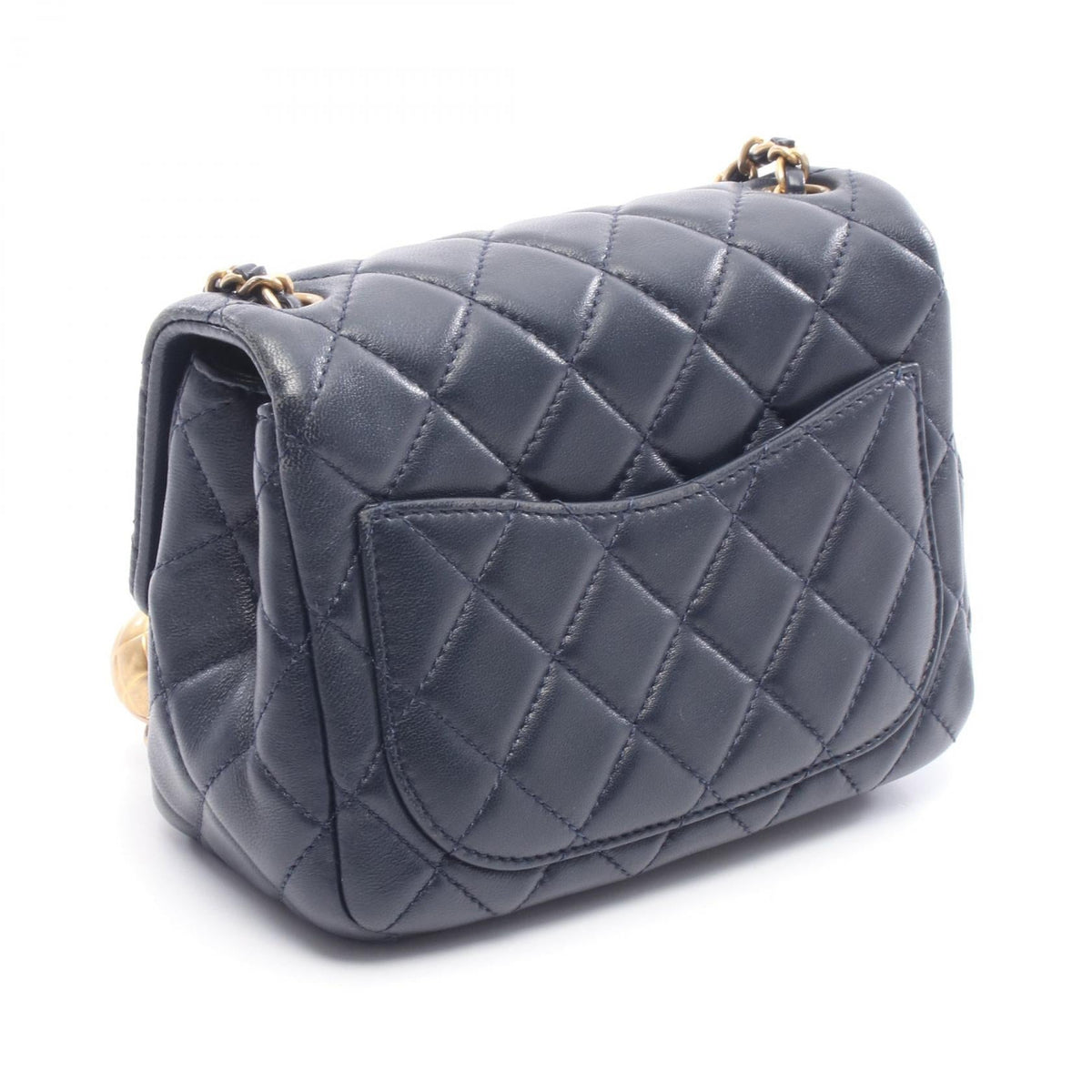 Chanel Mini Matelassé Lambskin Shoulder Bag