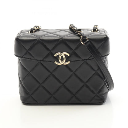 Chanel Matelasse Small Box Lambskin Shoulder Bag