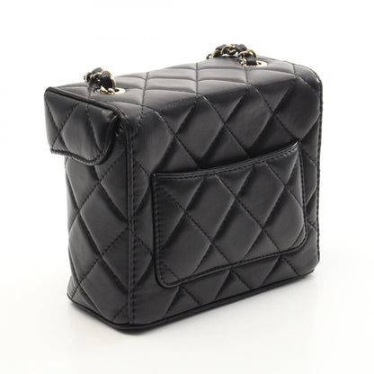 Chanel Matelasse Small Box Lambskin Shoulder Bag