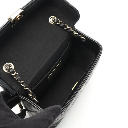 Chanel Matelasse Small Box Lambskin Shoulder Bag