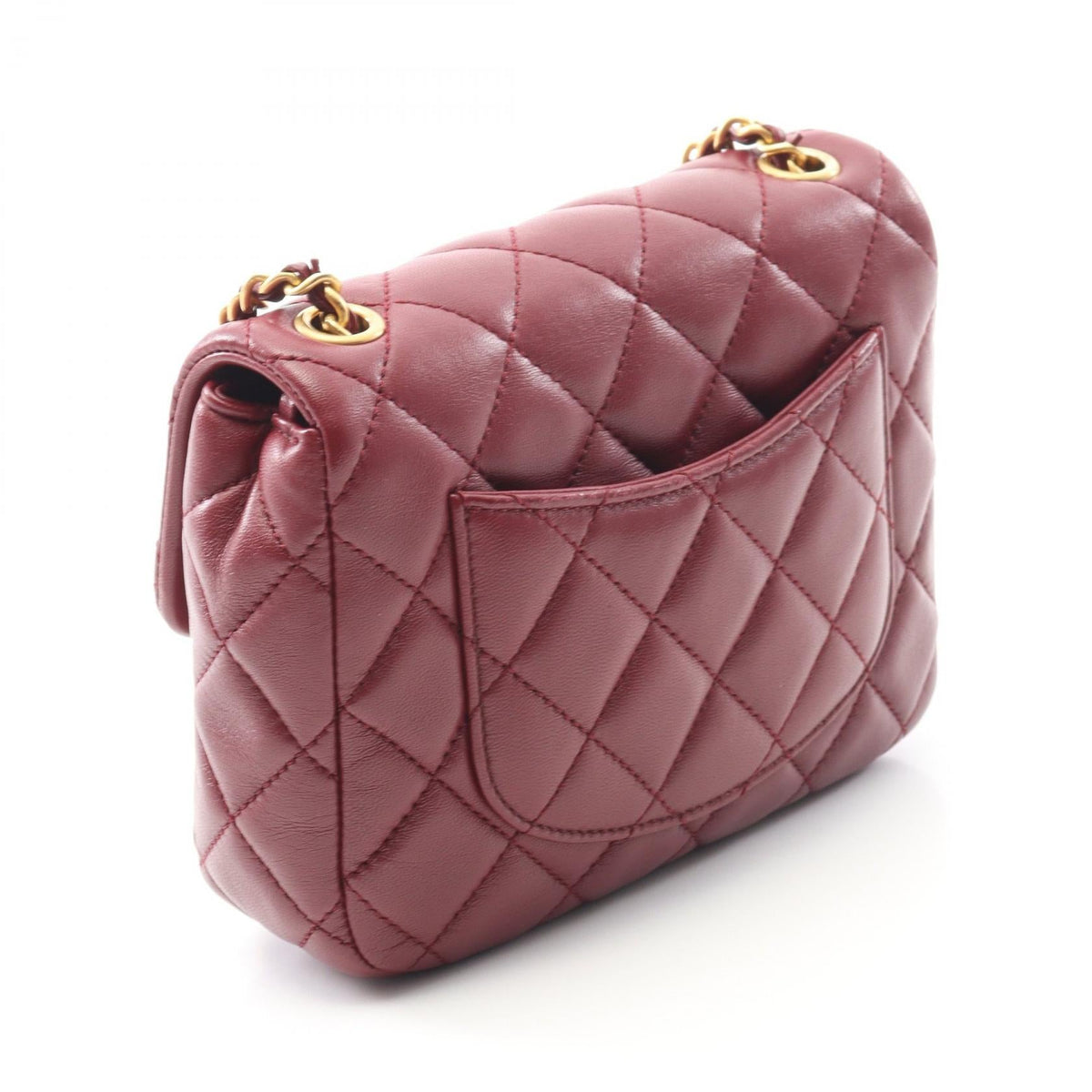 Chanel Mini Matelassé Lambskin Shoulder Bag