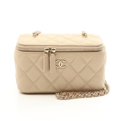 Chanel Matelasse Caviar Skin 2way Shoulder Bag