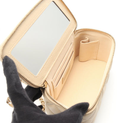 Chanel Matelasse Caviar Skin 2way Shoulder Bag