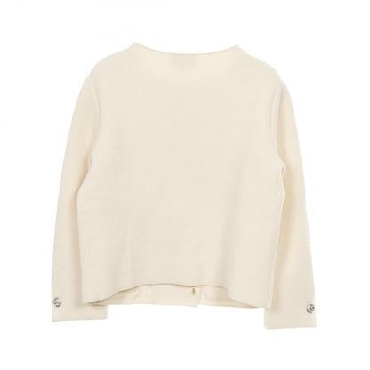 Chanel Coco Mark Knit Jacket Cashmere Silk Outerwear