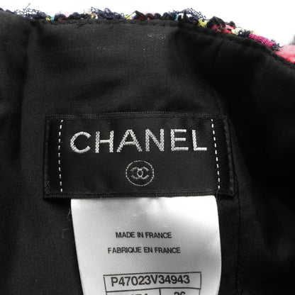 Chanel Tweed Wool Cotton Nylon Skirt