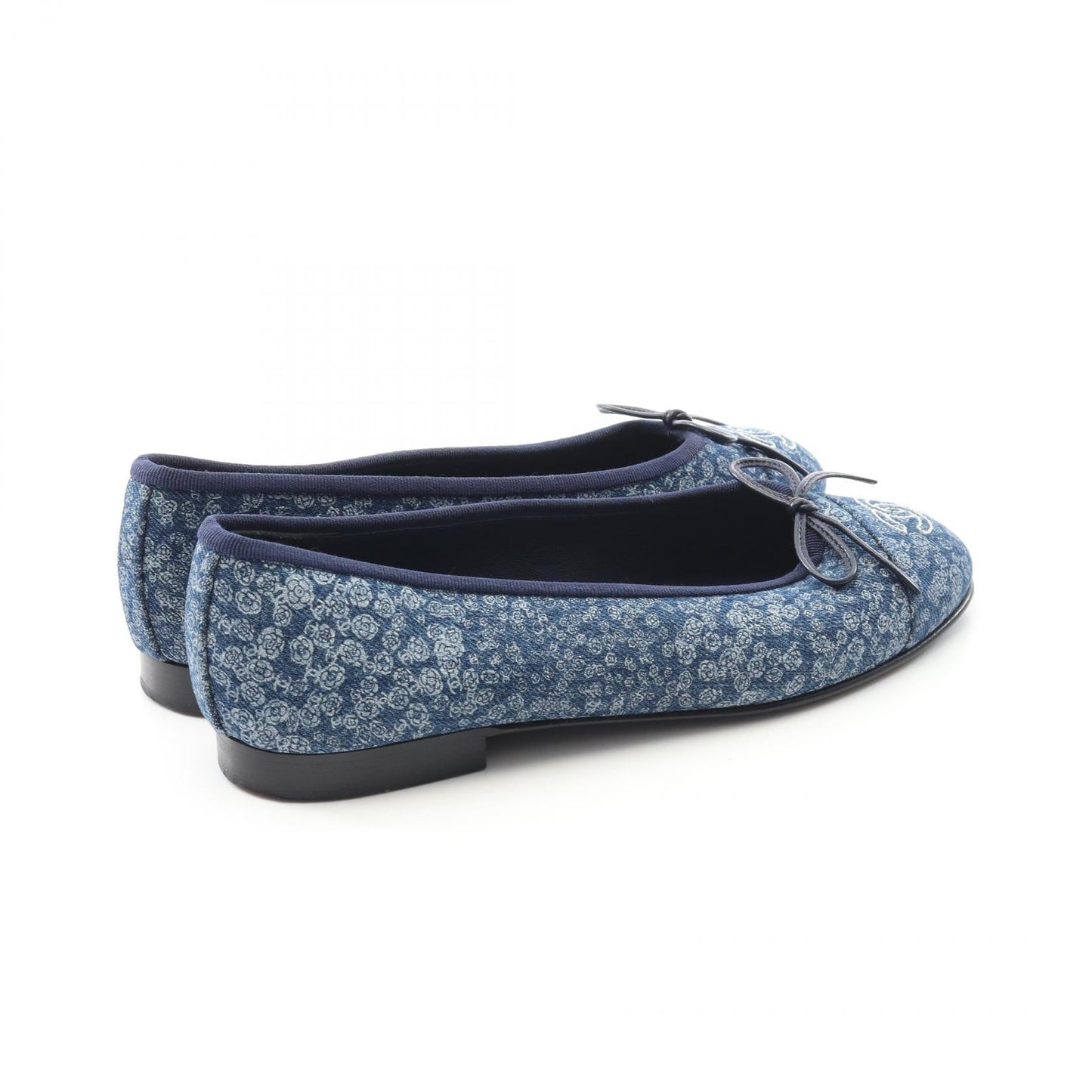 Chanel BALLERINA Denim Pumps