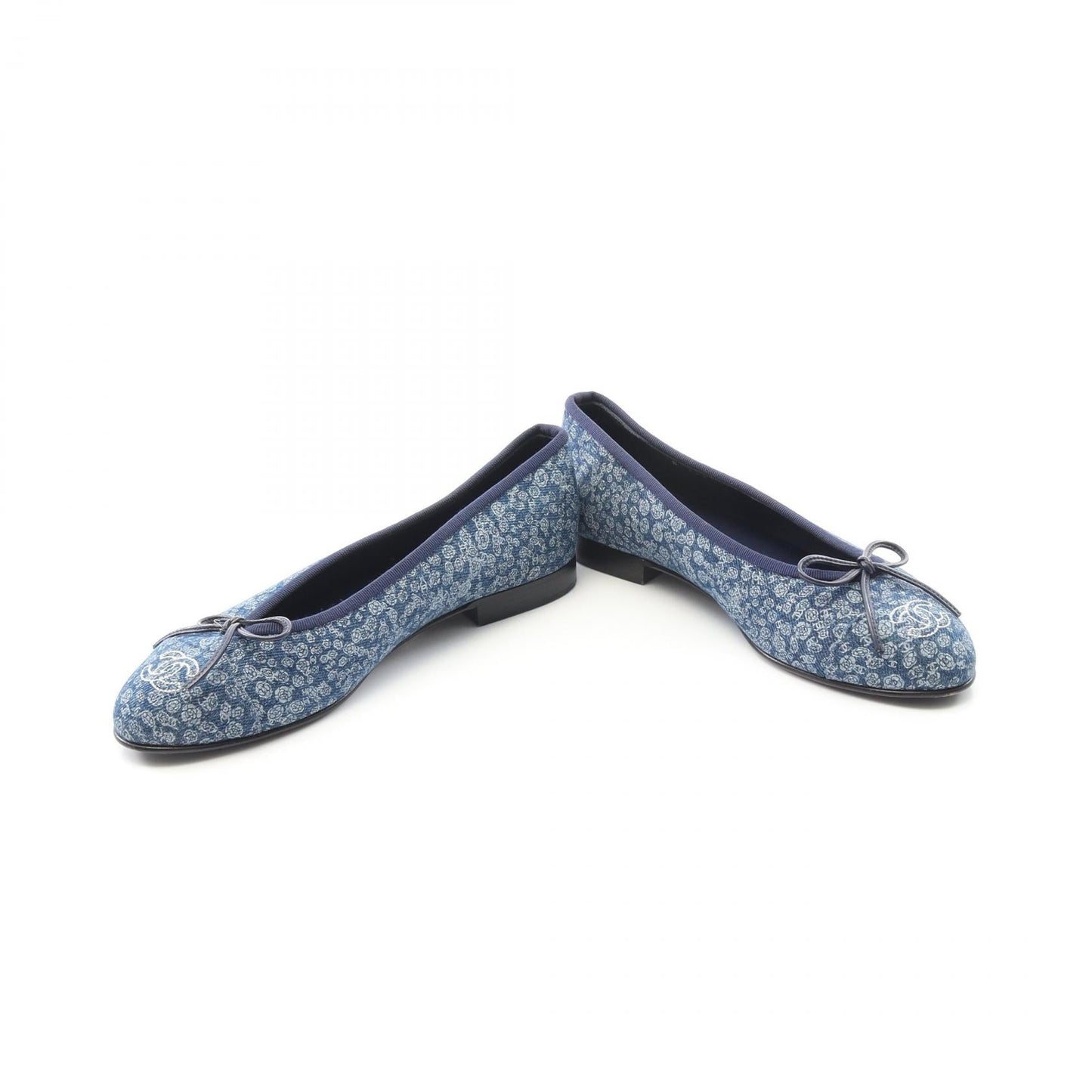 Chanel BALLERINA Denim Pumps