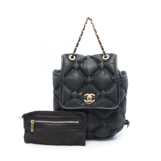 Chanel Bubble Quilt Leather Backpack