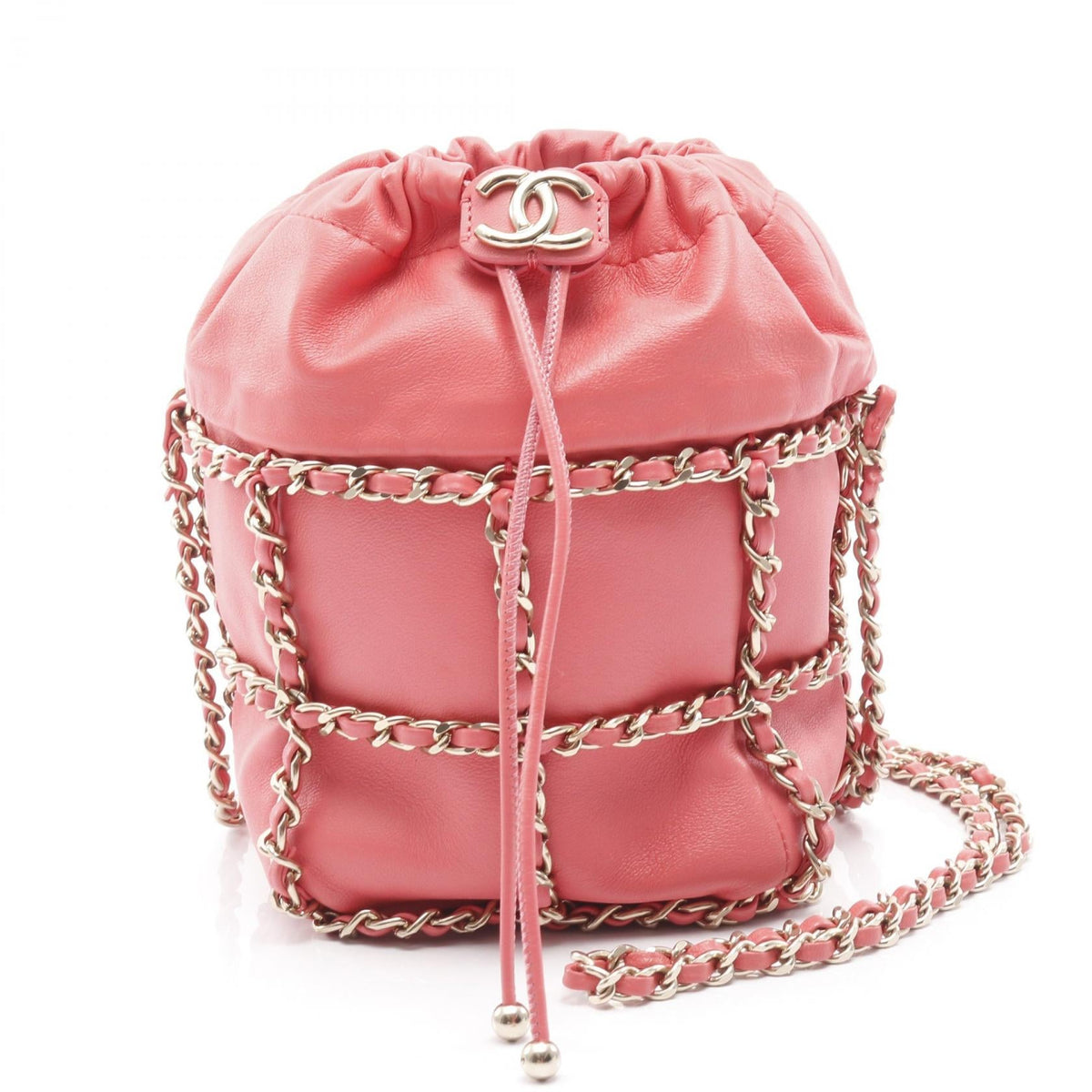 Chanel Coco Mark Lambskin Shoulder Bag