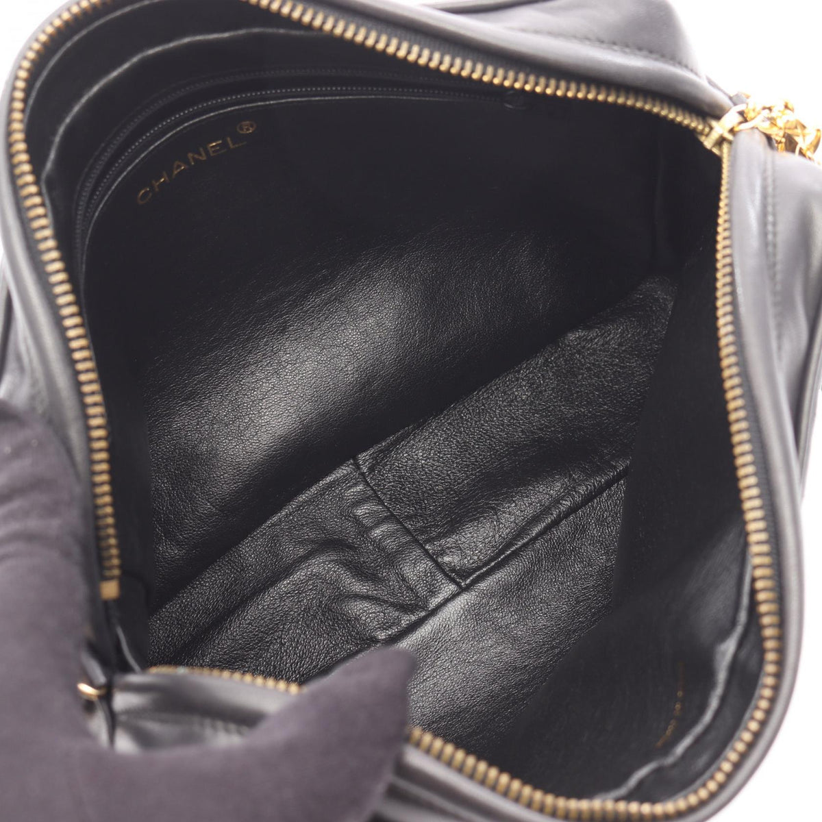 Chanel Mademoiselle Lambskin Shoulder Bag
